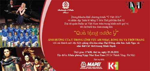 “The Gift of Italy” launched in Vietnam